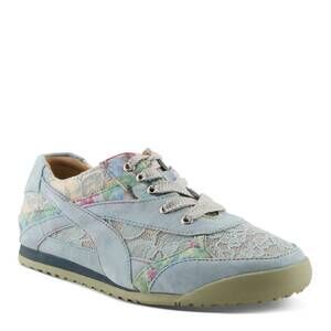 NEW SPRING STEP SHOES women's wavehello sneaker in light blue